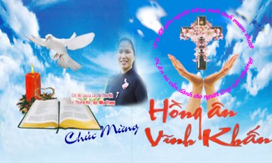 Chúc Mừng Hồng Ân Vĩnh Khấn.