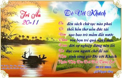 Đò Với Khách