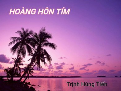 Hoàng Hôn Tím